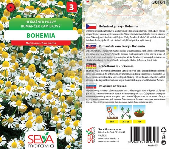 30161/3806 Heřmánek lékařský Bohemia  0,2g