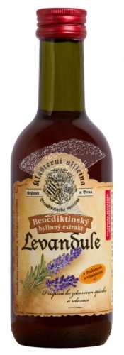 Bylinný fruktózový sirup LEVANDULE 290 g