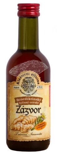 Bylinný fruktózový sirup ZÁZVOR 290 g