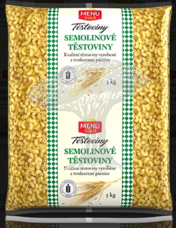 Kolínka 5kg - semolinové těstoviny