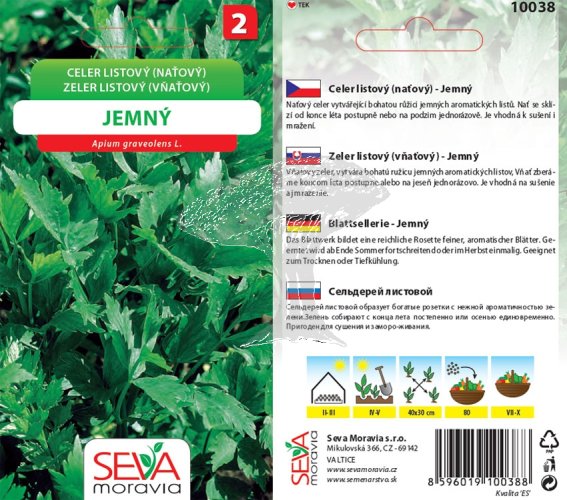 10038 Celer naťový jemný 0,2g / 1105