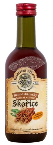 Bylinný fruktózový sirup SKOŘICE 290 g