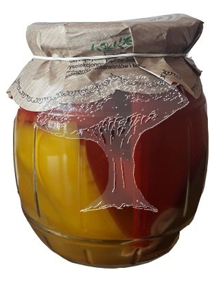 Sterilovaná paprika 640g
