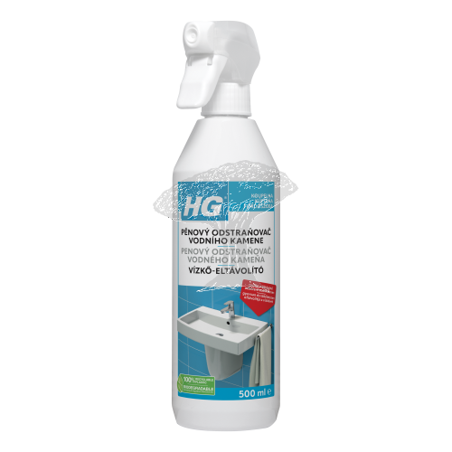 HG 21805 Pěnový čistič vodního kamene 500ml