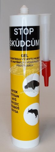Stop škůdcům Gel 300g (krtek, hryzec, hraboš, krysa)
