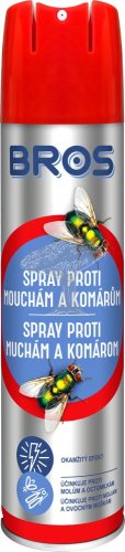 Bros Sprej proti mouchám a komárům 400ml