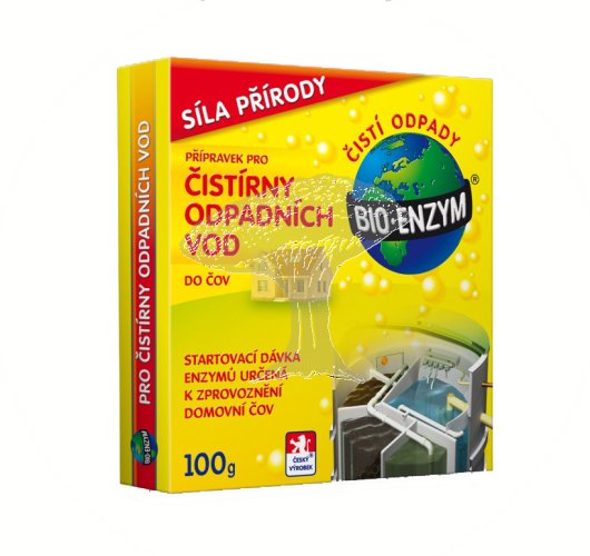 Přípravek do ČOV (BIO pro čistírny odpadních vod) 100g