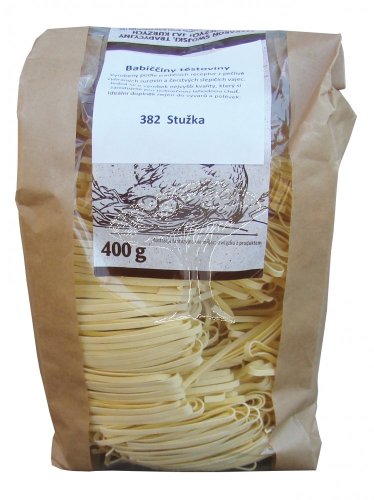 Babiččiny těstoviny stužka 400g (č. 382)