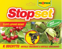 Stopset lapače vrtule třešňové a ořechové (4 ks)
