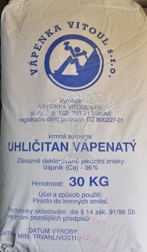 Mletý vápenec 30kg