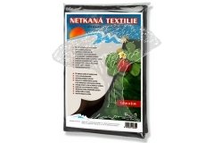 Netkaná textilie černobílá 1,6x5m