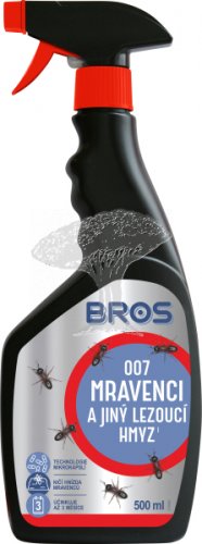 Bros 007 přípravek proti mravencům 500ml rozprašovač
