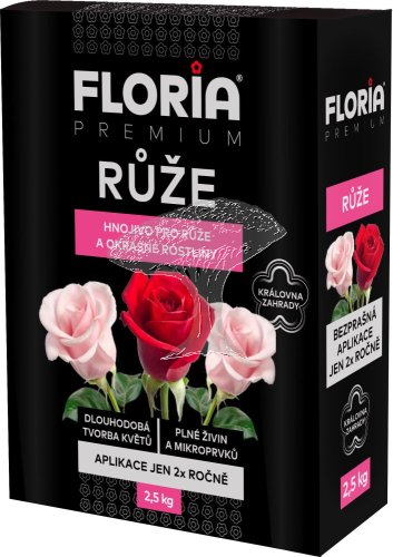 FLORIA PREMIUM Hnojivo pro růže 2,5 kg