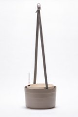 Žardinka samozavlažovací Berberis 26cm Taupe + slonová kost