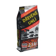 Dřevěné uhlí (pytel 2,5kg)