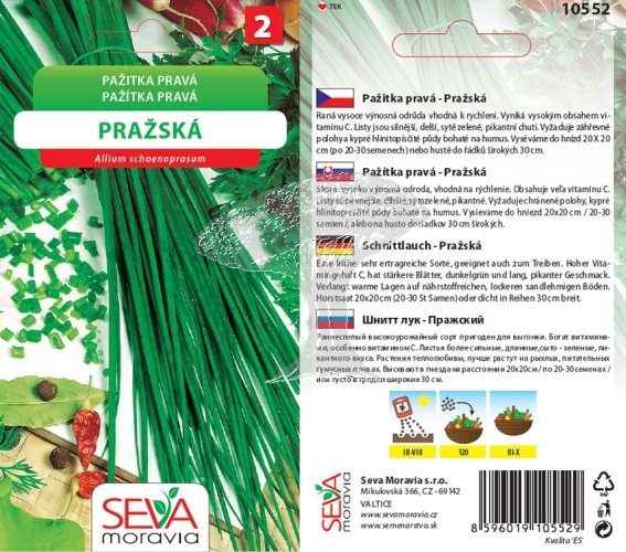 10552 Pažitka Pražská 1,5g / 2307