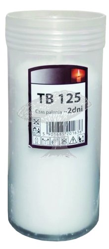 Parafínový vklad TB 125 (balení 24ks)