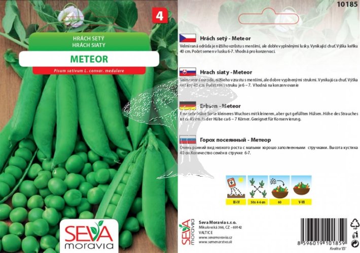 10185/x Hrách Meteor 25g