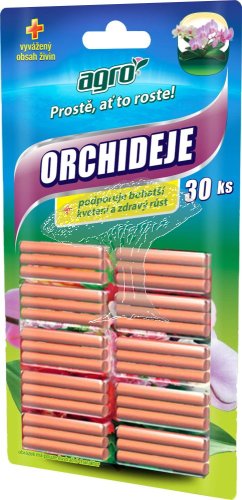 AGRO Tyčinkové hnojivo pro orchideje 30 ks