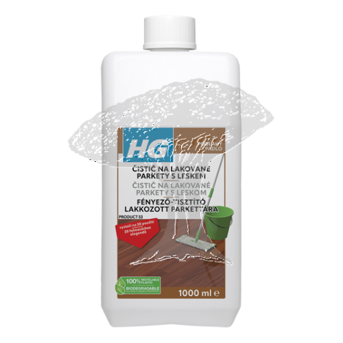 HG 46710 Čistič s leskem pro parketové podlahy 1000ml