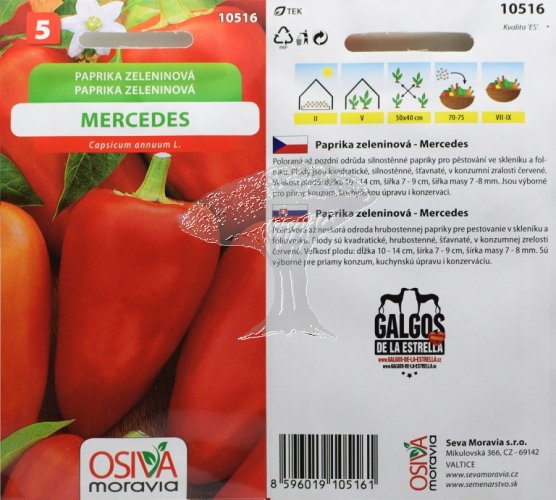 10516 Paprika Mercedes 0,5g / 2111