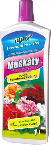 AGRO Kapalné hnojivo (TH) pro muškáty (pelargonie)  1l