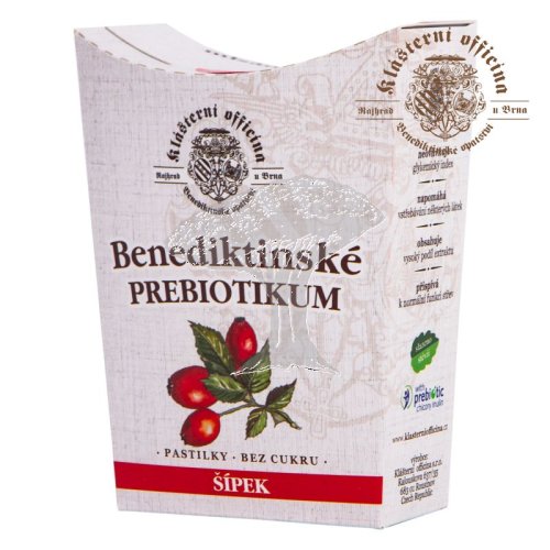 Bylinné prebiotické pastilky - Šípek 20ks