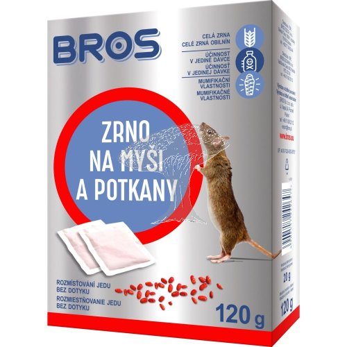 Bros Zrno na myši a potkany 6x20g