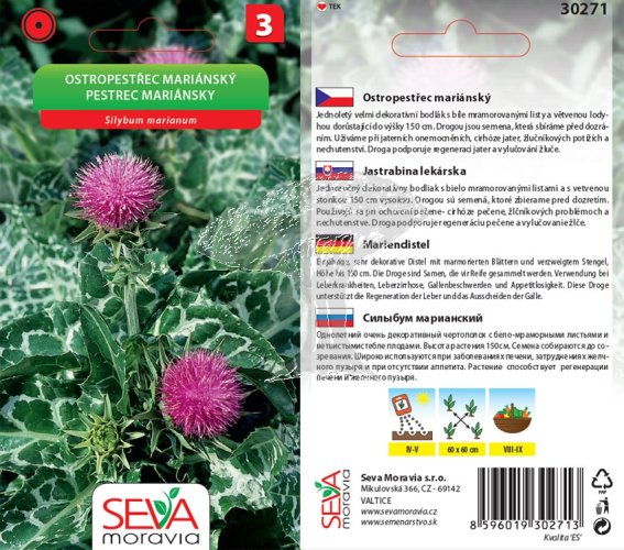 30271 Ostropestřec marianský 4g / 3608