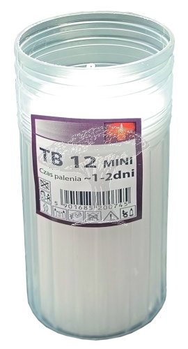 Parafínový vklad TB 12 mini (balení 36ks)