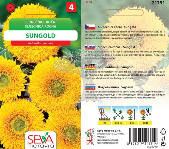 21351/4705 Slunečnice Sungold 1,6g