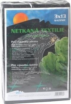 Černá textilie pod salát s výsekem 1,6 x 4,2 m