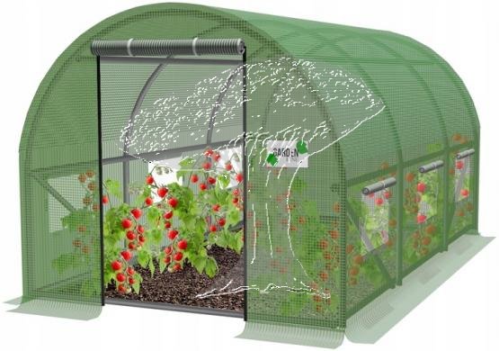 Foliovník segmentový 3x2x2m ZELENÝ/ CH5552
