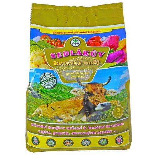 Kravský hnůj 3kg