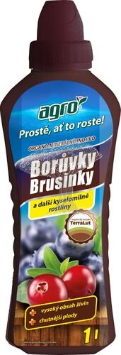 Tekuté organo-minerální hnojivo na borůvky a brusinky 1 l