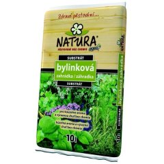 Natura Substrát pro bylinky a zelené koření 10l