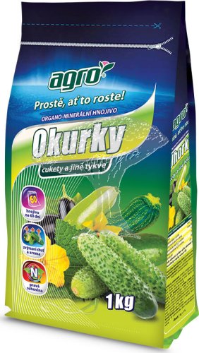Agro Organominerální hnojivo Okurky a cukety 1 kg