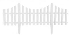 Zahradní plotek plast 60,5x32,5cm (bal. 4ks) / CH2392