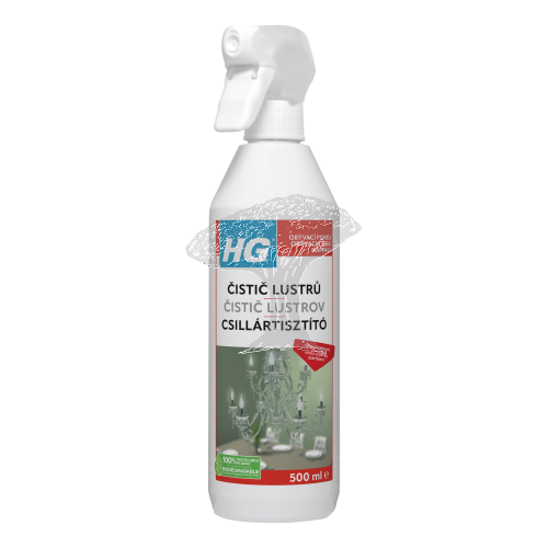HG 16705 Čistič lustrů ve spreji 500 ML