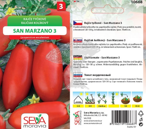 10668 Rajče San Marzano 3 0,2g / 2603