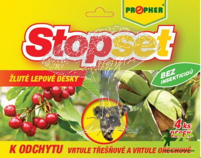 Stopset lapače vrtule třešňové a ořechové (4 ks)