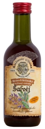Bylinný fruktózový sirup ŠALVĚJ 290 g