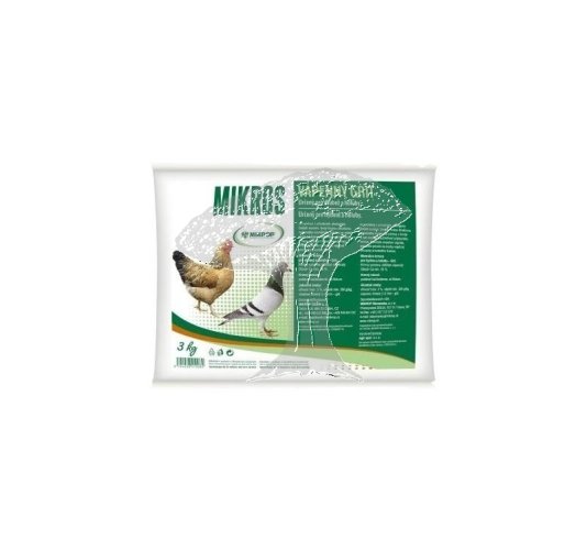 Vápenný grit 3kg (uhličitan vápenatý)