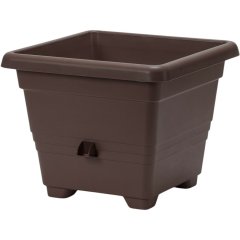 Květináč samozavlažovací Bergamot 40x40cm čokoláda