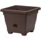Květináč samozavlažovací Bergamot 50x50cm čokoláda