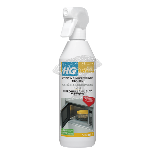 HG 52605 Čistič pro mikrovlnné trouby 500ml + 30%ZDARMA