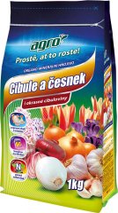 Agro organominerální hnojivo Cibule a česnek 1kg