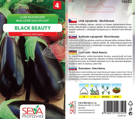 10352/2207 Lilek černý Black beauty 0,8g /D