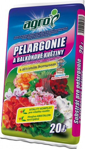 AGRO Substrát pro muškáty 20l