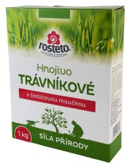 Hnojivo Rosteto Trávník 1kg -  s čedičovou moučkou